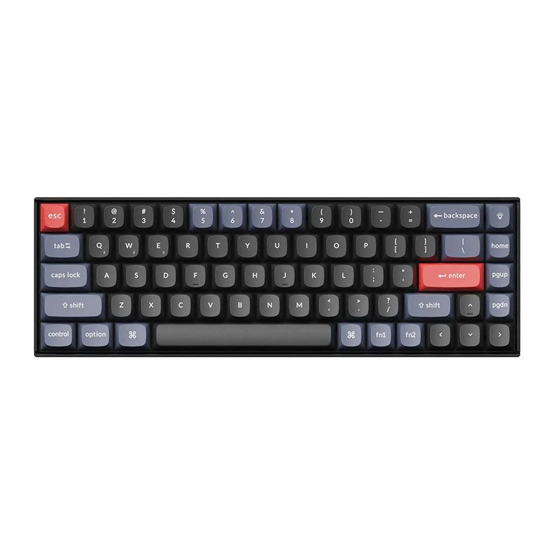 Teclado Mecanico Keychron K6 Pro, RGB, Wireless, Switch Vermelho, Preto e Azul, K6P-H1
