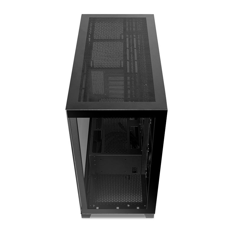 Gabinete Gamer Sama K701, M-ATX, Lateral de Vidro, Preto, K701B