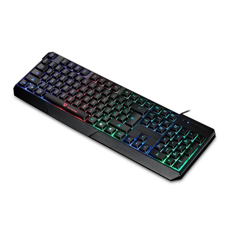 Teclado Gamer Motospeed K70L, Rainbow, Membrana, ABNT2, Preto, K70L