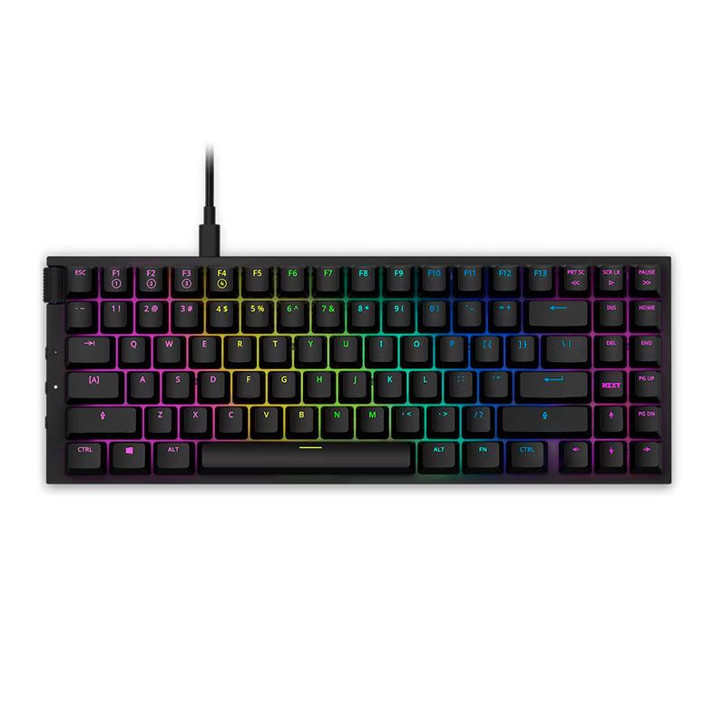 Teclado Mecanico Gamer NZXT Function Mini TKL, RGB, Switch Vermelho, Preto, KB-175US-BR