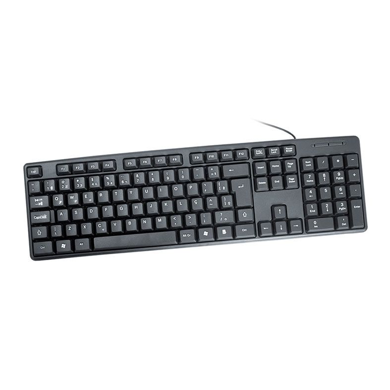 OPENBOX Teclado Membrana K-Mex KB-3728, ABNT2, Preto, KB3728U0001CB0X