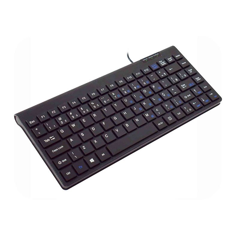 Teclado Membrana K-MEX KB-D428, ABNT2, USB, Preto, KBD428U00010B0X