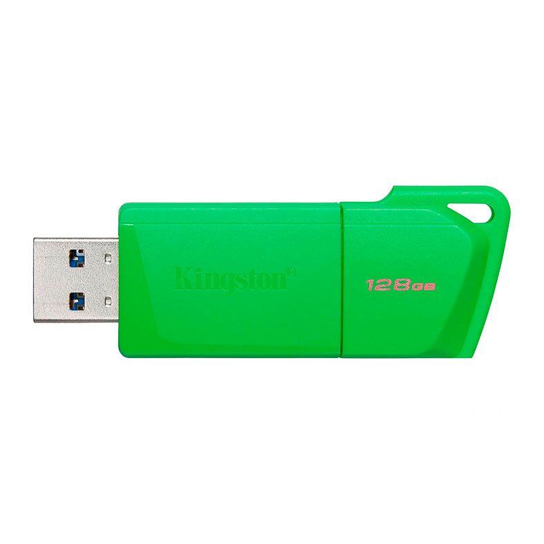 Pen Drive Kingston DataTraveler Exodia, 128GB, USB 3.2, Verde, KC-U2L128-7LG
