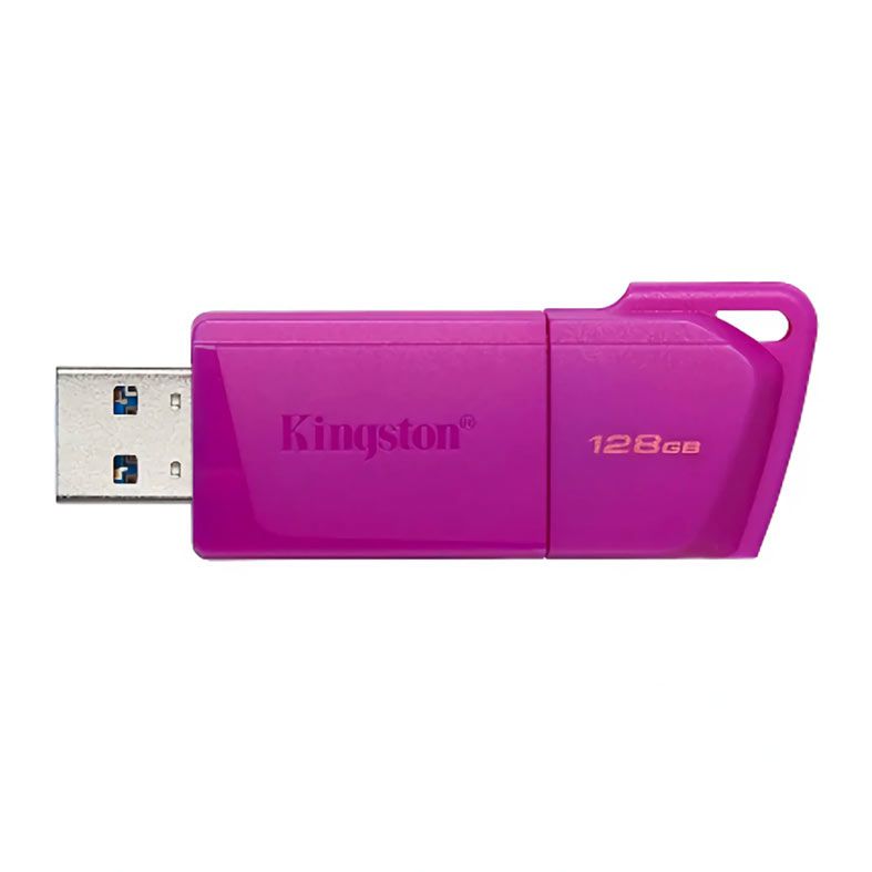 Pendrive Kingston Datatraveler Exodia M, 128GB, USB-A 3.2, Roxo, KC-U2L128-7LP