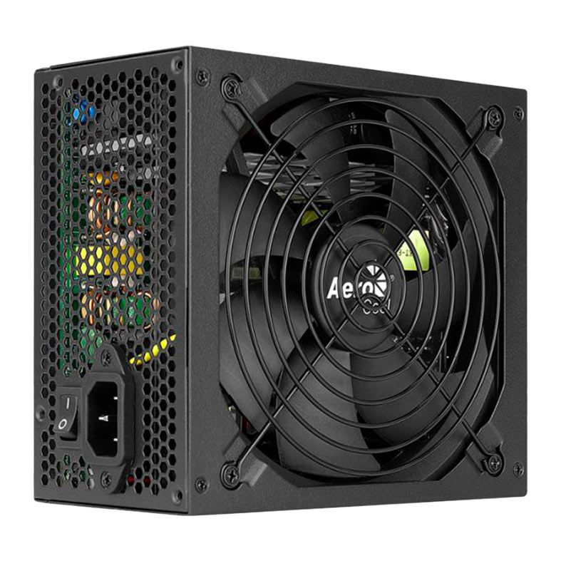 Fonte Aerocool Kcas Plus 1000GM, 1000W, Semi-Modular, 80 Plus Gold, Preto, KCAS-PLUS-1000GM