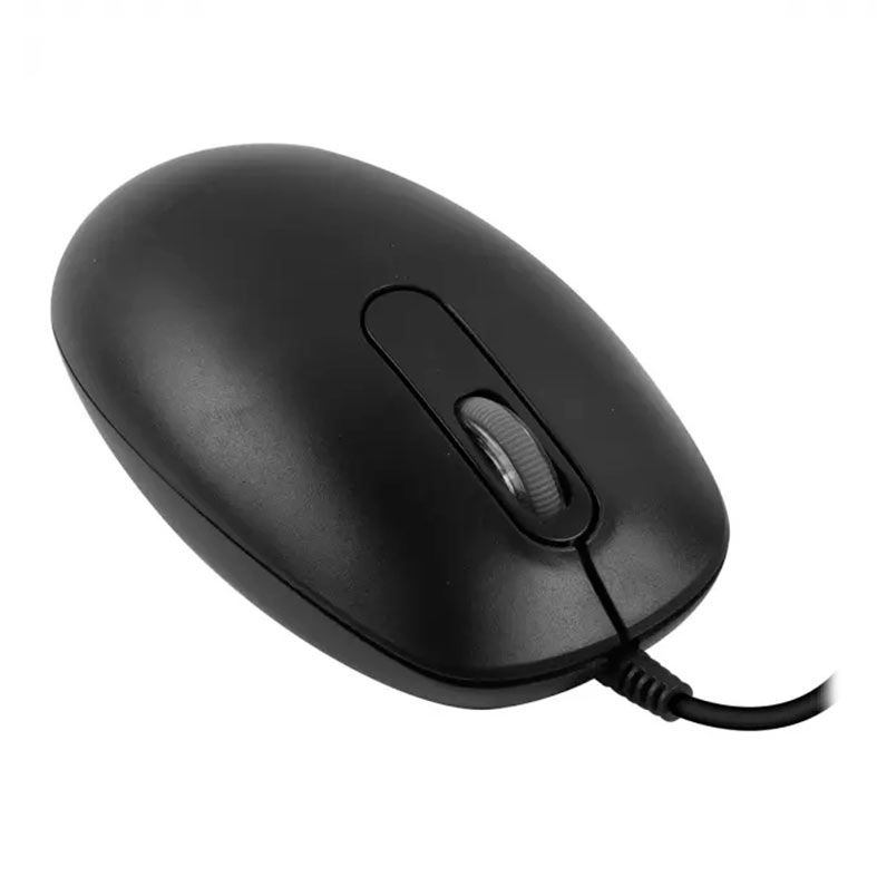 Kit Teclado e Mouse Pcyes Classic, ABNT2, 1000DPI, Preto, KCBK