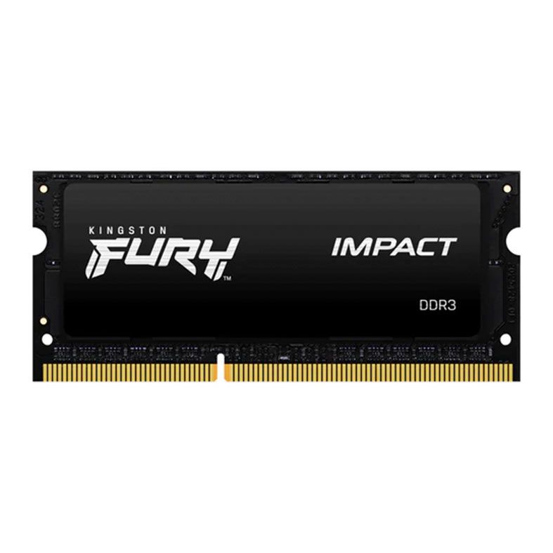 Memoria Notebook Kingston Fury, 4GB (1x4GB), DDR3, 1600MHz, C9, Preto, KF316LS9IB/4