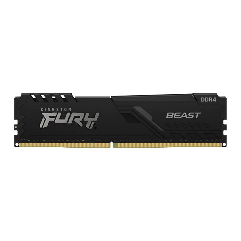 Memoria Kingston Fury Beast, 8GB (1x8GB), DDR4, 2666MHz, C16, Preta, KF426C16BB-8