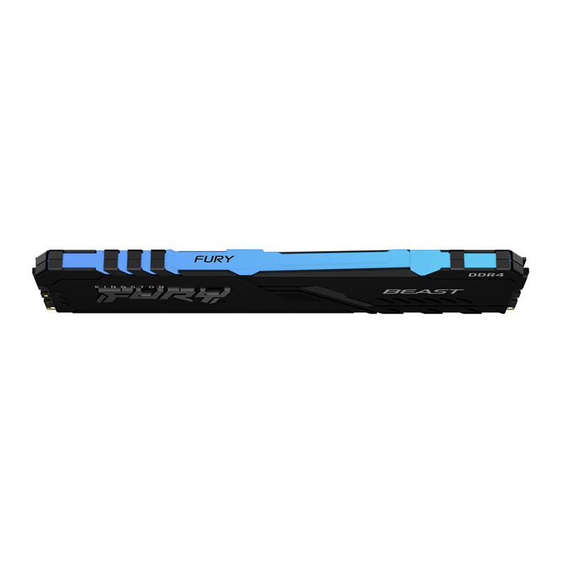 Memoria Kingston Fury Beast, RGB, 8GB (1x8GB), DDR4, 3000MHz, C15, Preto, KF430C15BBA/8