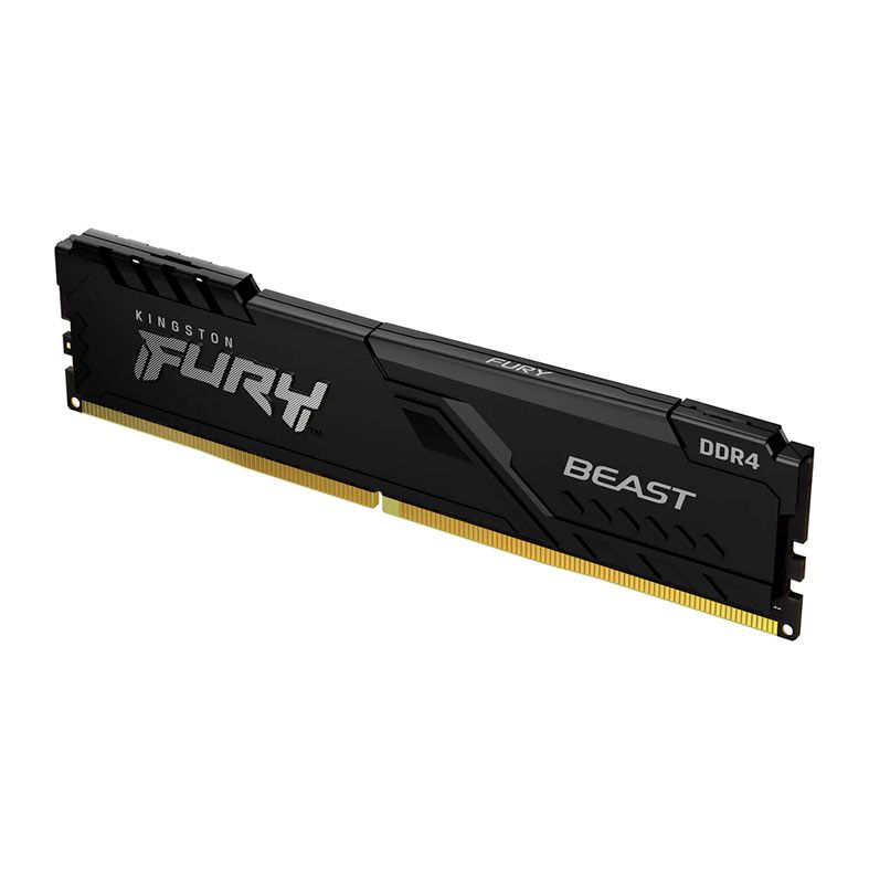 Memoria Kingston Fury, 16GB (1x16GB), DDR4, 3200MHz, CL16, Preto, KF432C16BB1-16WP