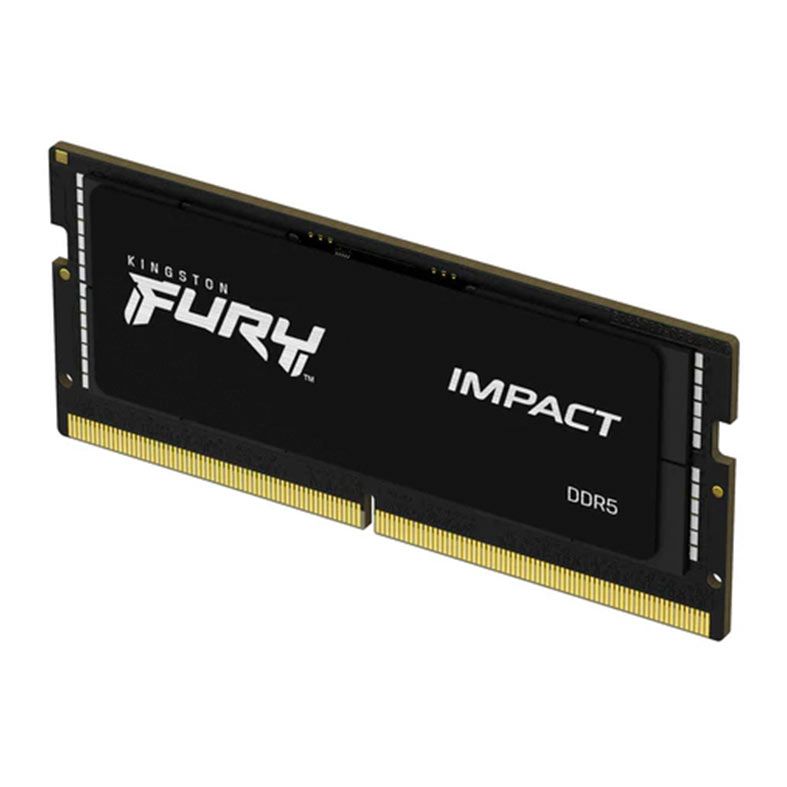 Memoria Para Notebook Kingston Fury Impact, 16GB (1x16GB), DDR5, 4800MHz, C38, KF548S38IB-16
