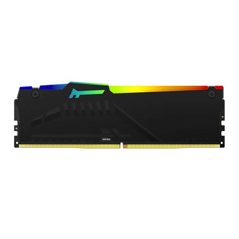 Memoria Kingston Fury Beast RGB, 8GB (1x8GB), DDR5, 5200MHz, C36, Preto, KF552C36BBEA-8