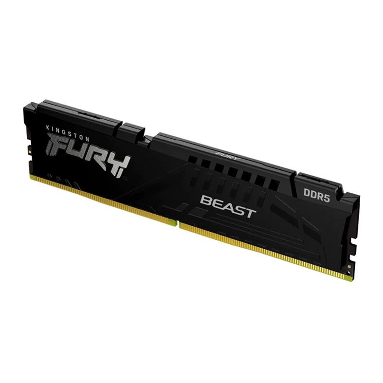 Memoria Kingston Fury Beast, 16GB (1x16GB), DDR5, 5600MHz, C36, Preto, KF556C36BBE-16
