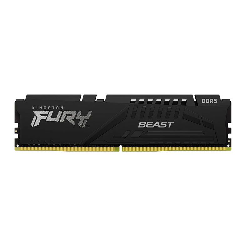 Memoria Kingston Fury Beast, 32GB (1x32GB), DDR5, 6000MHz, C30, Preto, KF560C30BB-32
