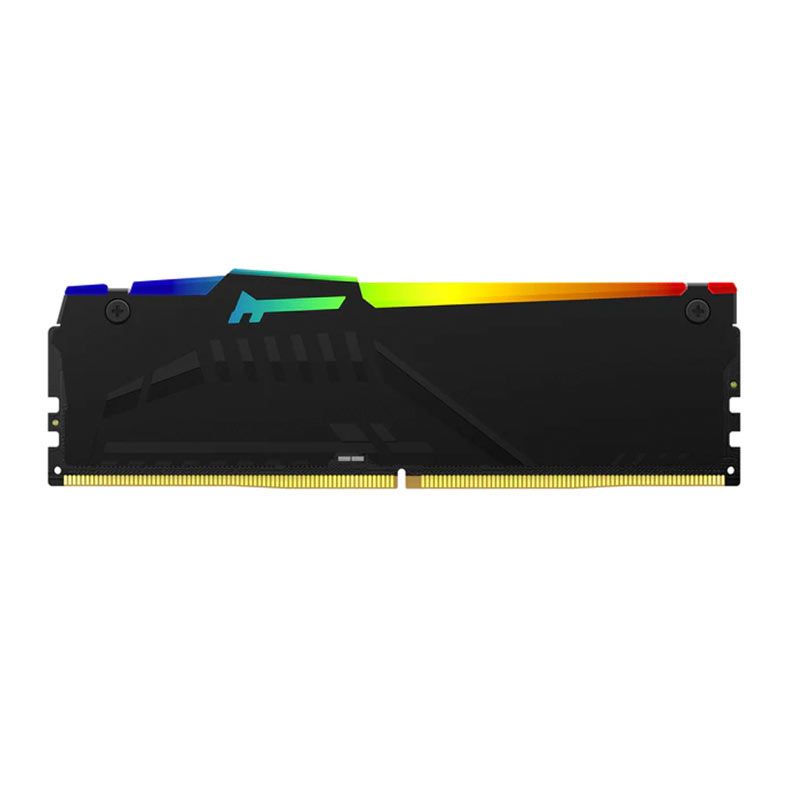 Memoria Kingston Fury Beast, RGB, 32GB (1x32GB), DDR5, 6000MHz, C30, Preto, KF560C30BBEA-32