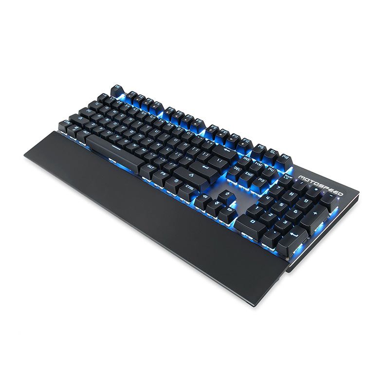 Teclado Mecanico Motospeed GK89, Led Azul, Wireless, Switch Azul, Preto, KG-GK89-BK-BL-WW