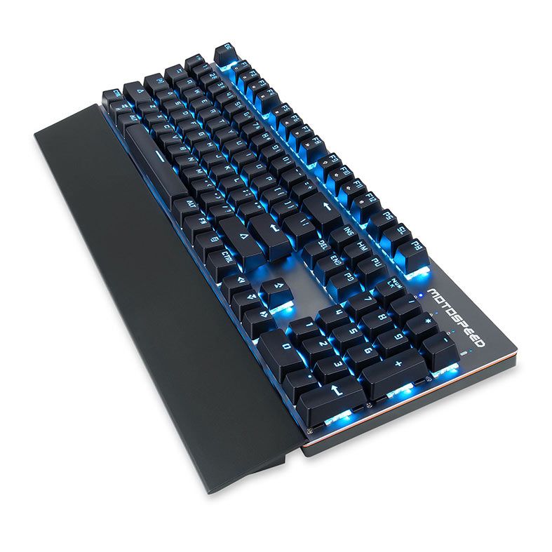 Teclado Mecanico Motospeed GK89, Led Azul, Wireless, Switch Azul, Preto, KG-GK89-BK-BL-WW