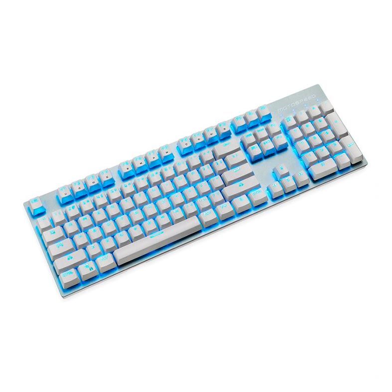 Teclado Mecanico Motospeed GK89, Led Azul, Wireless, Switch Marrom, Branco, KG-GK89-WH-BW-WW