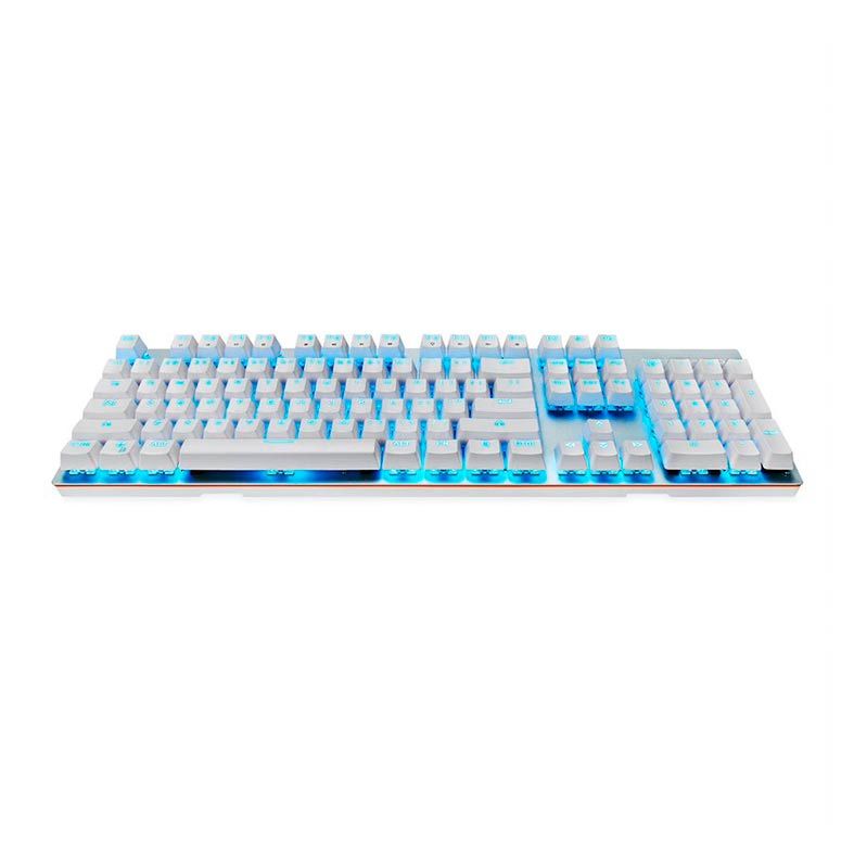 Teclado Mecanico Motospeed GK89, Led Azul, Wireless, Switch Marrom, Branco, KG-GK89-WH-BW-WW