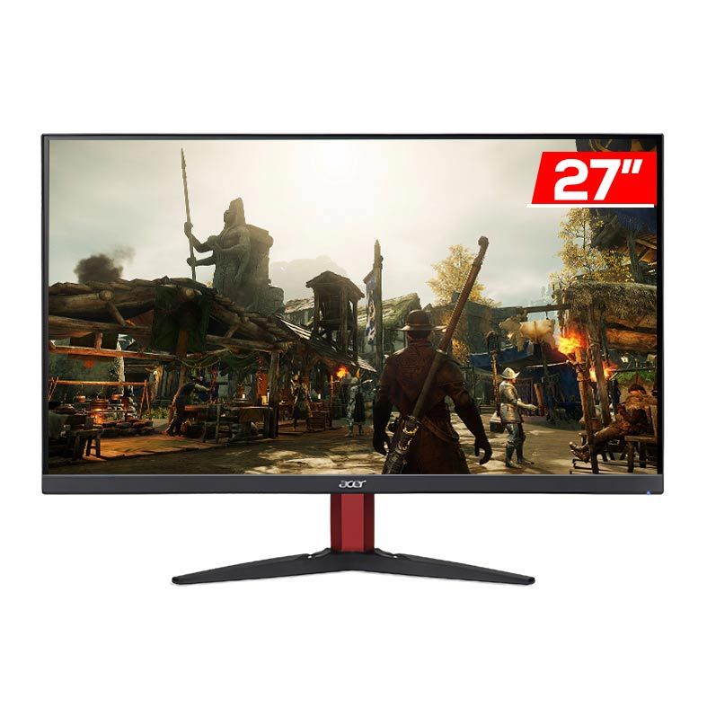Monitor Gamer Acer Nitro KG2 Series 27" FHD 0.5ms 165Hz Freesync Premium HDMI/DP, KG272