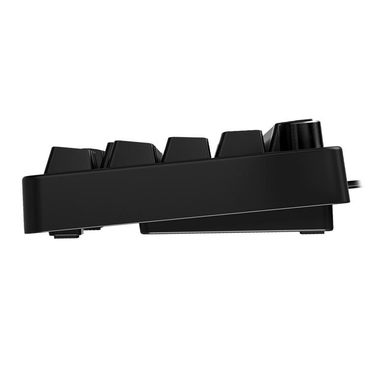 Teclado Mecanico Marvo Arma 67, Rainbow, Switch TNT Peach Linear, Preto, KG935