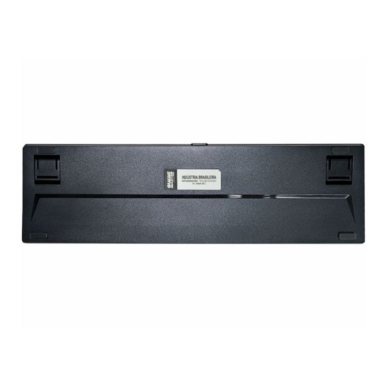 Teclado Mecanico K-Mex Shadowscope KHY628, Rainbow, ABNT2, Switch Azul, Preto e Cinza, KHY628U0002CB0X