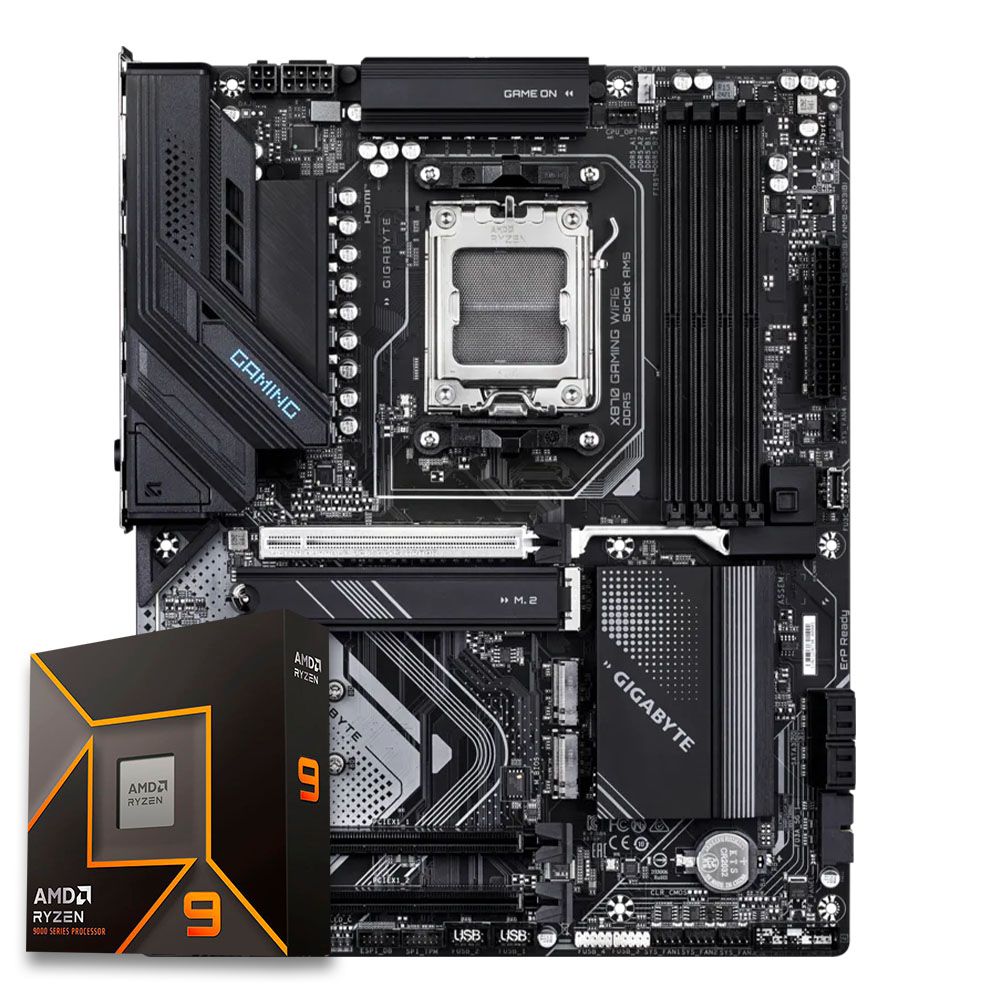 Pichau Kit Upgrade, AMD Ryzen 9 9950X, X870 DDR5