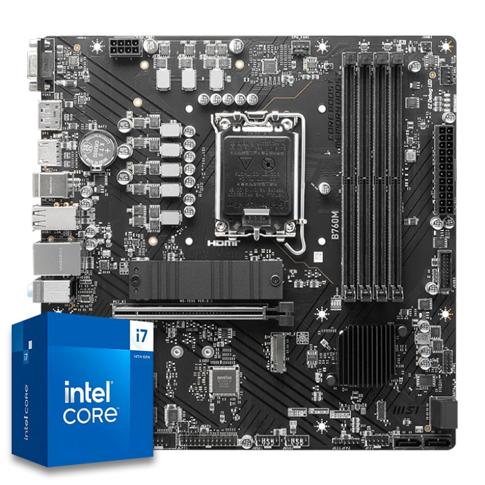 Pichau Kit Upgrade, Intel i7-14700F, B760M DDR5 | Pichau