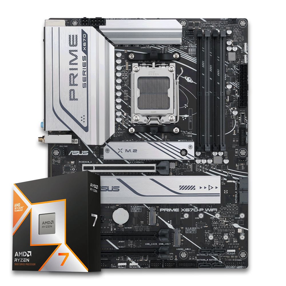 Pichau Kit Upgrade, AMD Ryzen 7 9800X3D, X670 DDR5