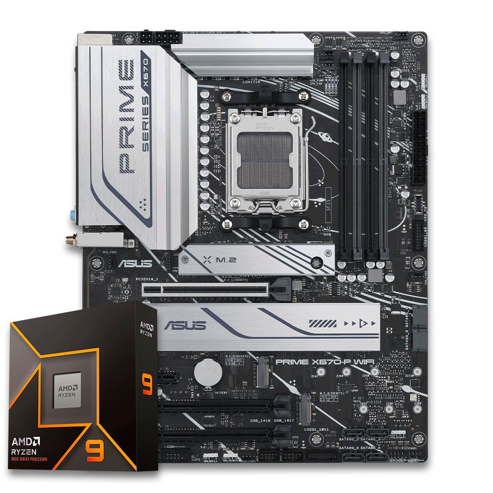 Pichau Kit Upgrade, AMD Ryzen 9 9950X, X670 DDR5