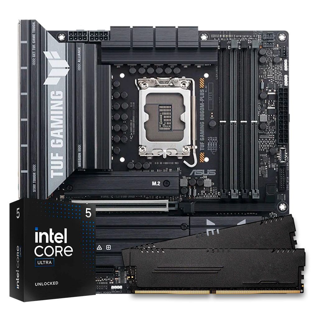 Pichau Kit Upgrade, Intel Core Ultra 5 245KF, B860M DDR5, 16GB
