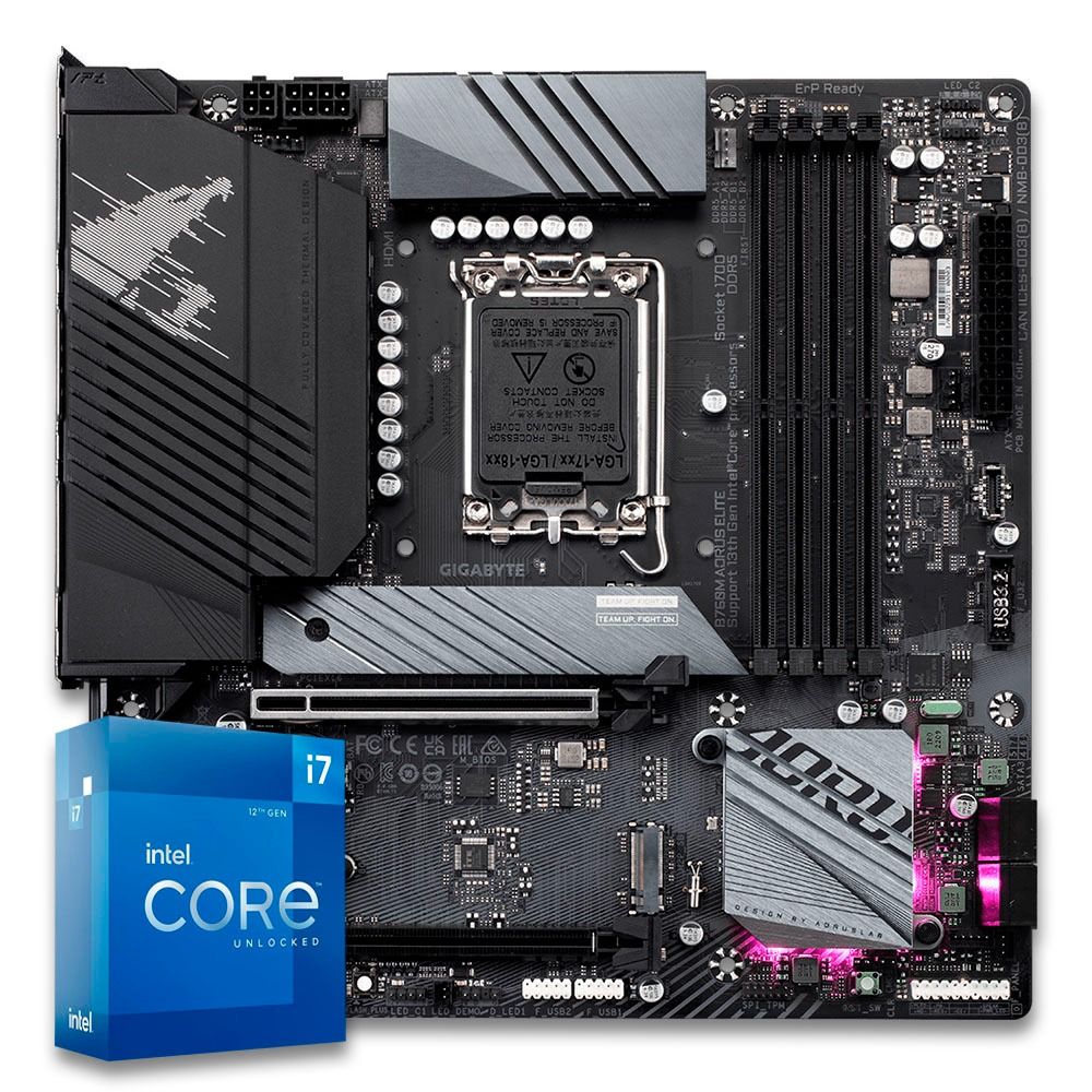 Pichau Kit upgrade, Intel i7-12700F, B760M DDR5