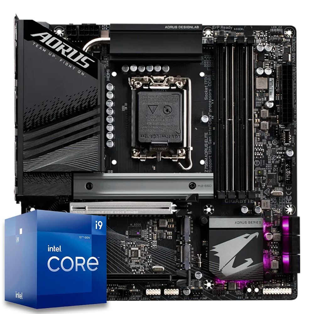 Pichau Kit upgrade, Intel i9-12900KF, Z790M DDR5