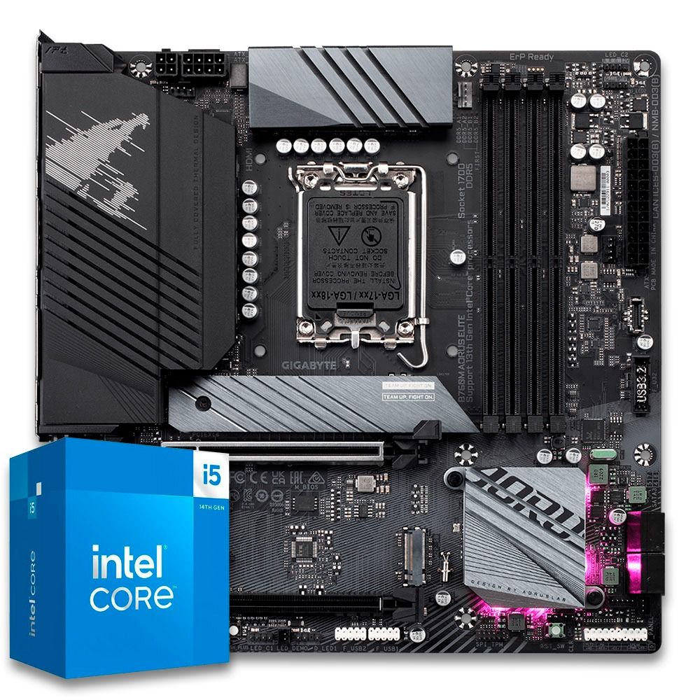 Pichau Kit upgrade, Intel i5-14600KF, B760M DDR5
