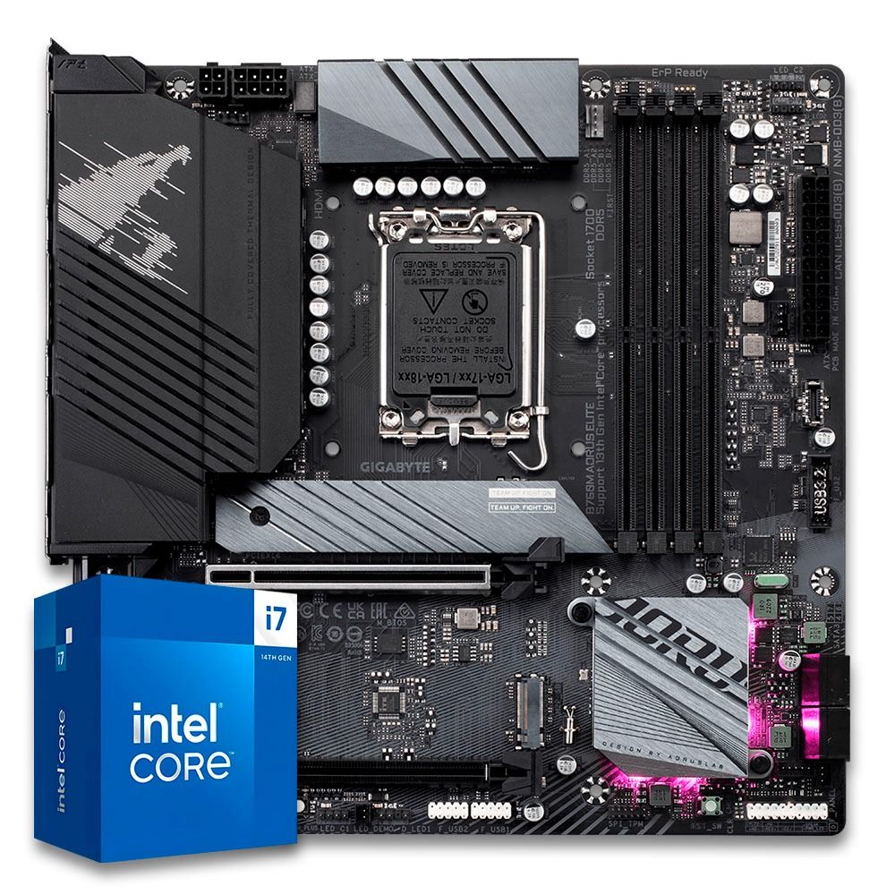 Pichau Kit upgrade, Intel i7-14700K, B760M DDR5