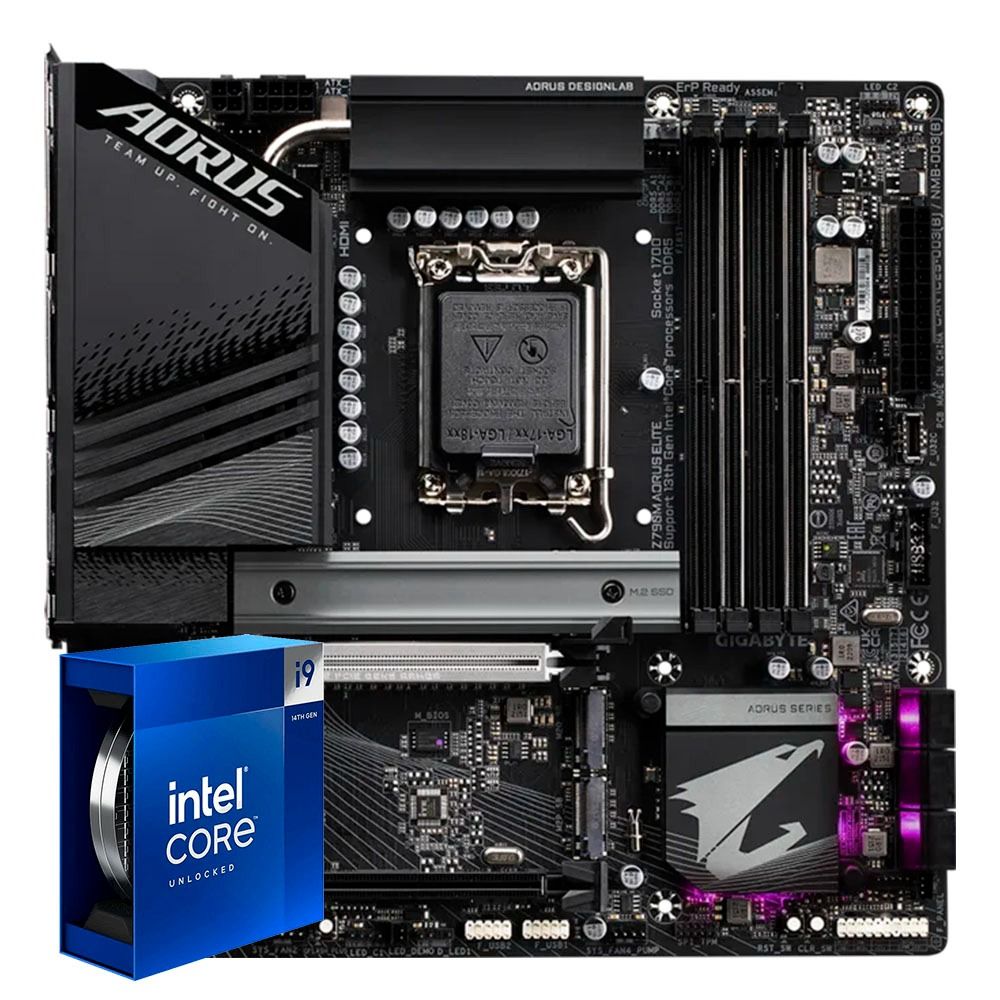 Pichau Kit Upgrade, Intel i9-14900K, Z790 DDR5
