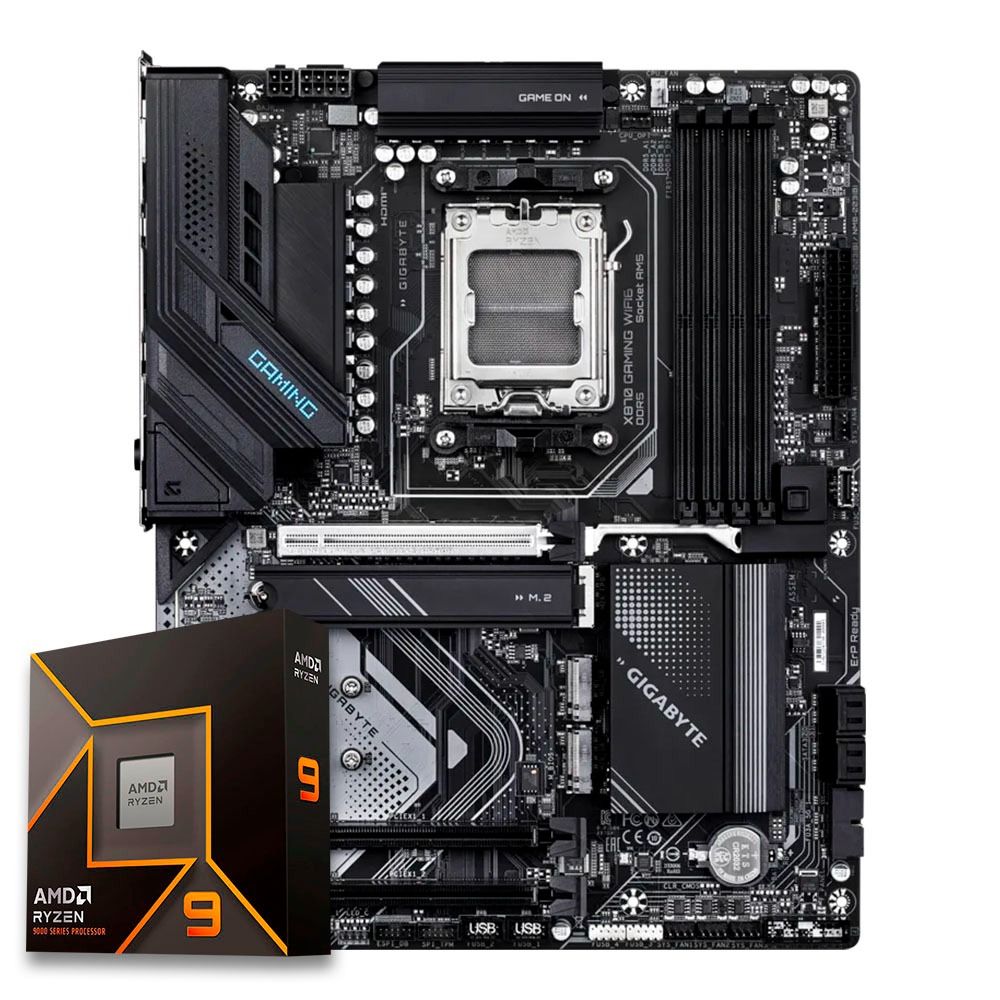 Pichau Kit Upgrade, AMD Ryzen 9 9900X, X870 DDR5