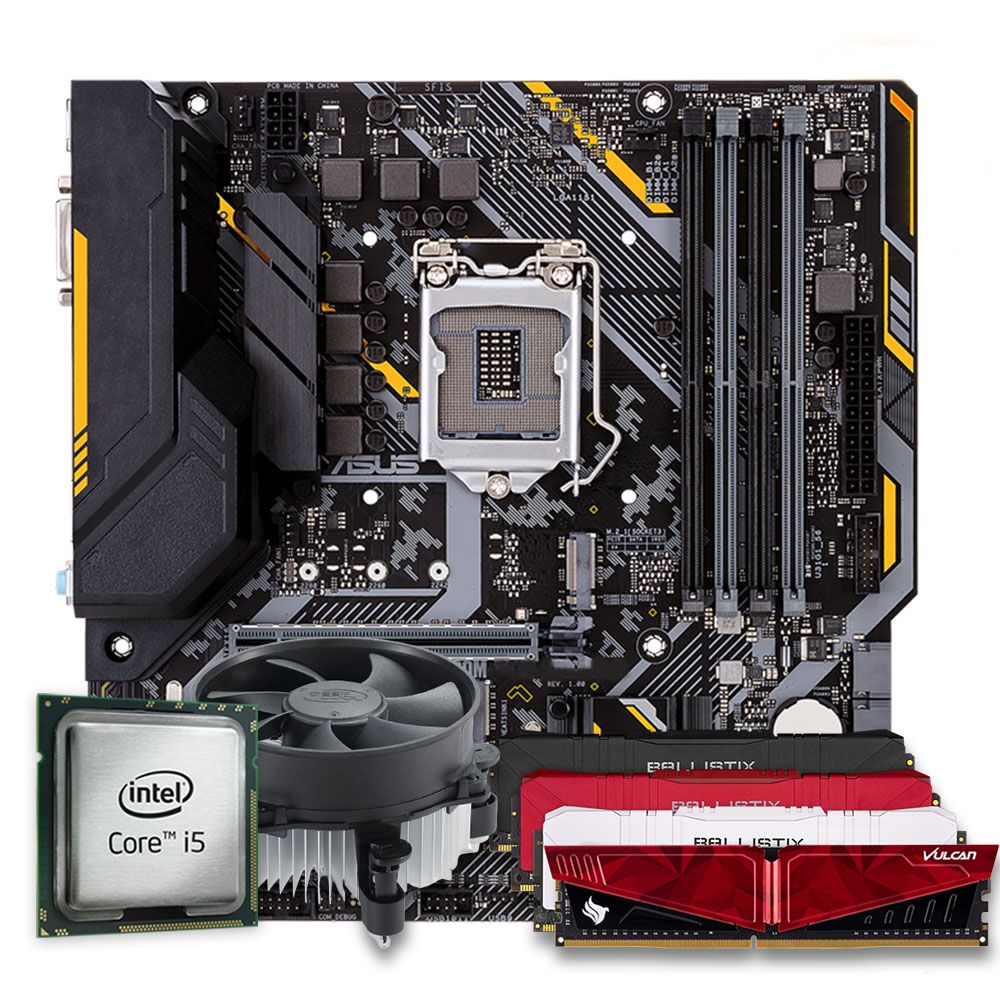 Pichau Kit Upgrade, Intel i5-8400, B360M, 8GB DDR4, Cooler