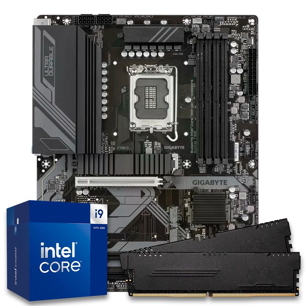 Pichau Kit Upgrade, Intel i9-14900, Z790 DDR5, 16GB