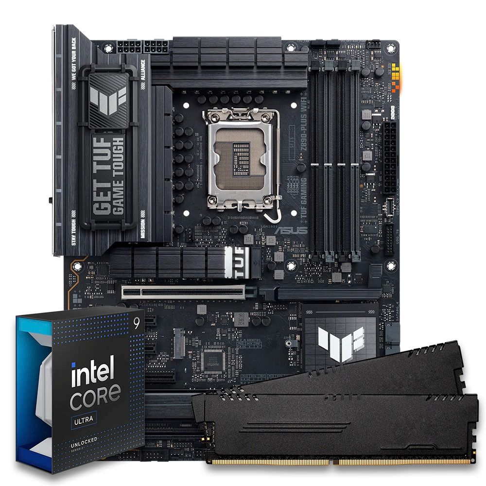 Pichau Kit Upgrade, Intel Core Ultra 9 285K, Z890 DDR5, 16GB