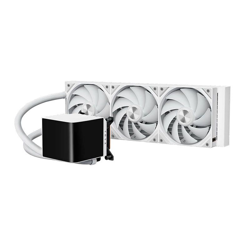 Water Cooler Tryx Panorama SE, ARGB, Display 3D AMOLED 6.7 Pol, 360mm, Branco, L-P360L-AM3M-G0W