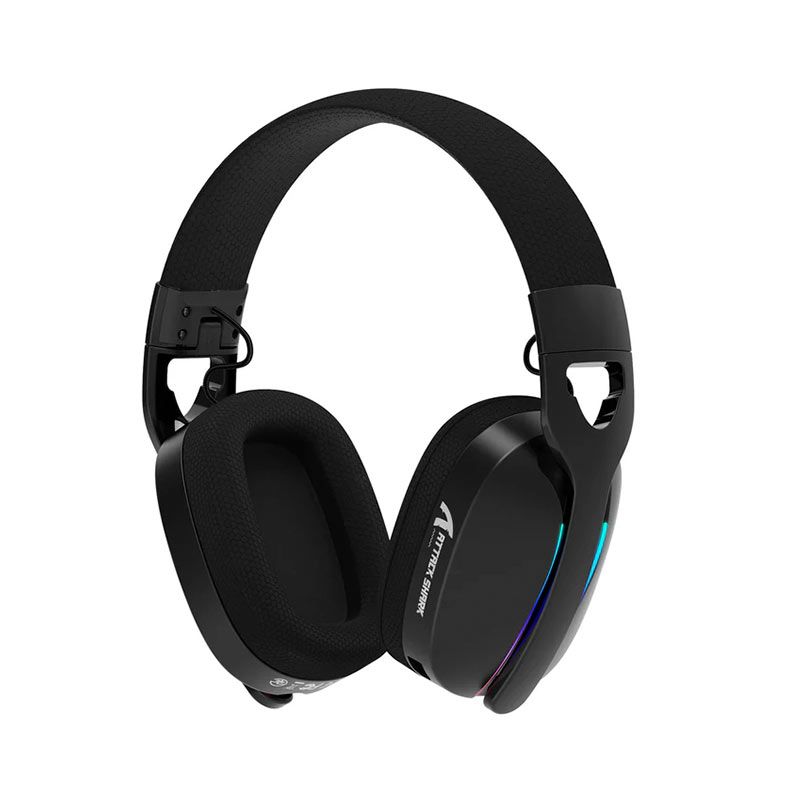 OPENBOX Headset Gamer Attack Shark L90, RGB, Drivers 40mm, Para PC/PS4/PS5/Xbox/Nintendo Switch, Tri-Mode, Preto, L90-BK