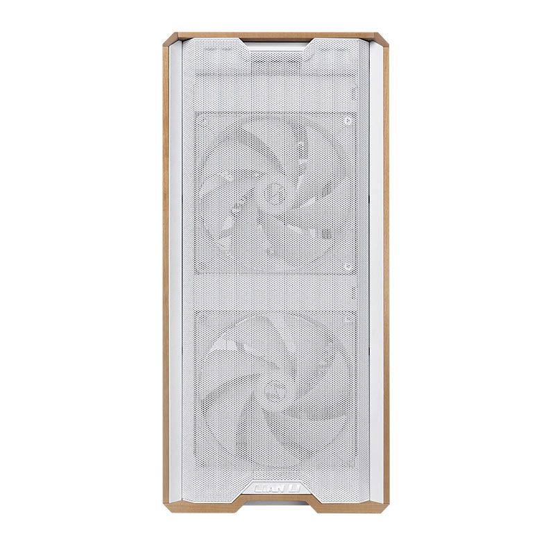 Gabinete Gamer Lian Li Lancool 217, Mid-Tower, Lateral de Vidro, Com 5 Fans, Branco, LAN217W