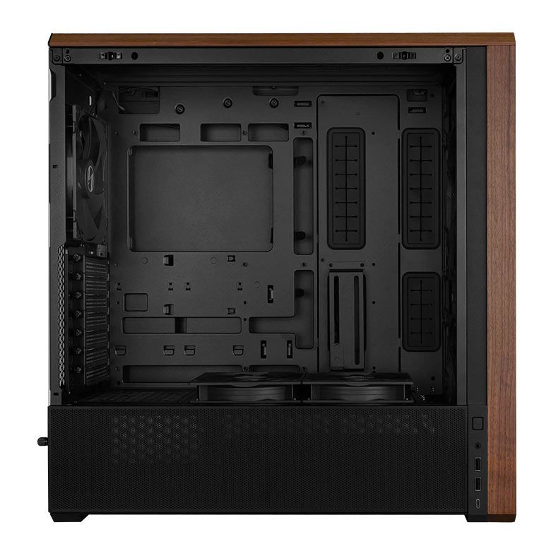 Gabinete Gamer Lian Li Lancool 217, ARGB, Mid-Tower, Lateral de Vidro, Com 5 Fans, Preto, LAN217X