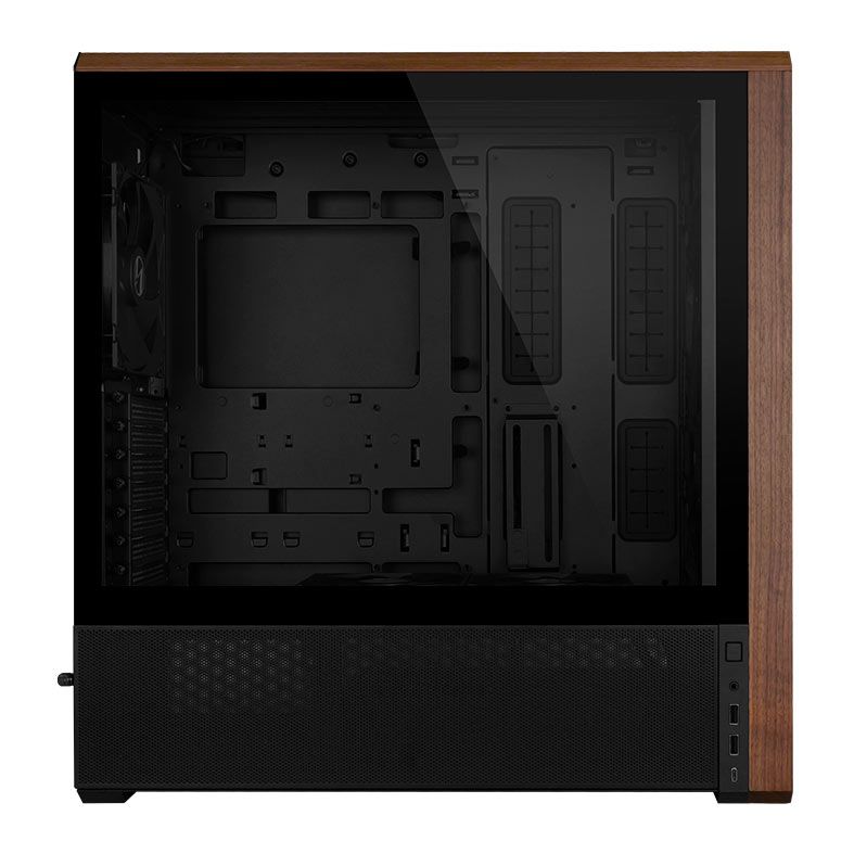 Gabinete Gamer Lian Li Lancool 217, ARGB, Mid-Tower, Lateral de Vidro, Com 5 Fans, Preto, LAN217X
