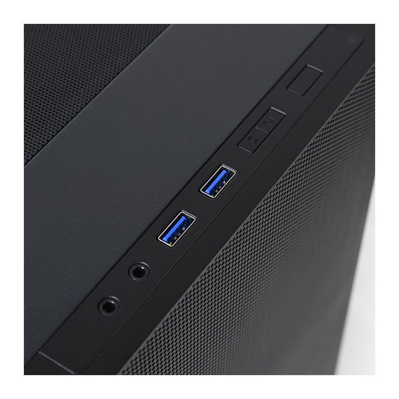 Gabinete Gamer Lian Li Lancool 205 Mesh, RGB, Mid Tower, Lateral de Vidro, Preto, LANCOOL 205 MESH