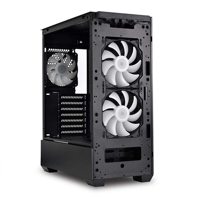 Gabinete Gamer Lian Li Lancool 205 Mesh, RGB, Mid Tower, Lateral de Vidro, Preto, LANCOOL 205 MESH