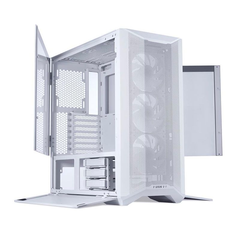 Gabinete Gamer Lian Li Lancool II Mesh C, RGB, Lateral de Vidro, Snow Edition, LANCOOL II MESH C RGB-S