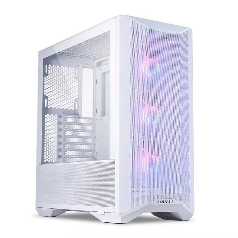 Gabinete Gamer Lian Li Lancool II Mesh C, RGB, Lateral de Vidro, Snow Edition, LANCOOL II MESH C RGB-S