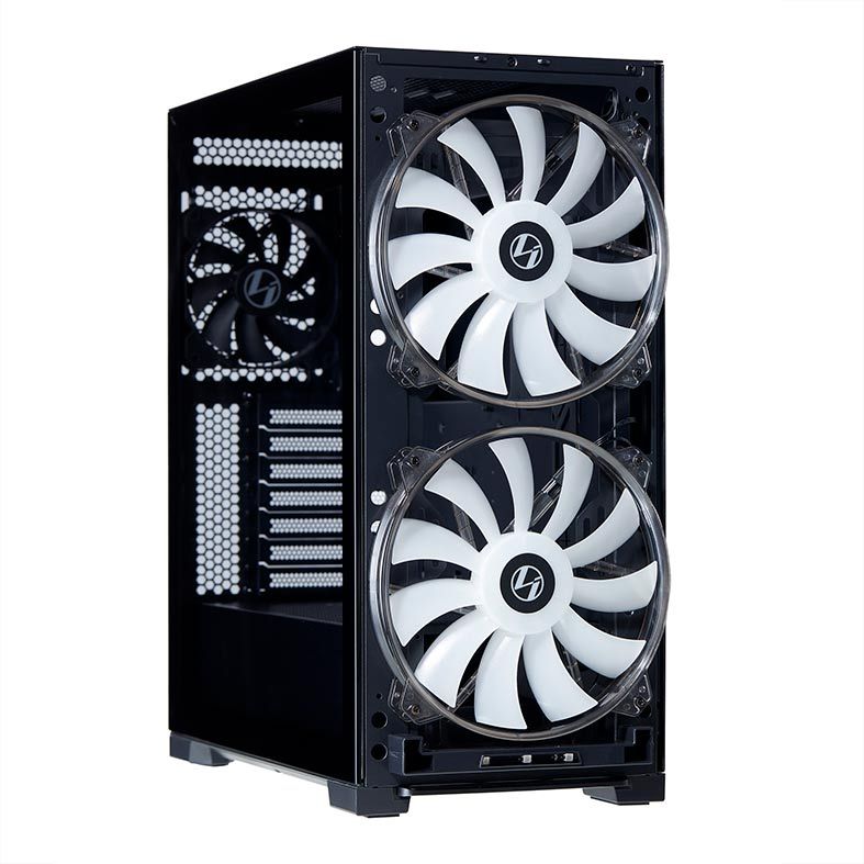 Gabinete Lian Li Lancool 215 Lateral Vidro Temp Preto, LANCOOL215X-BLACK